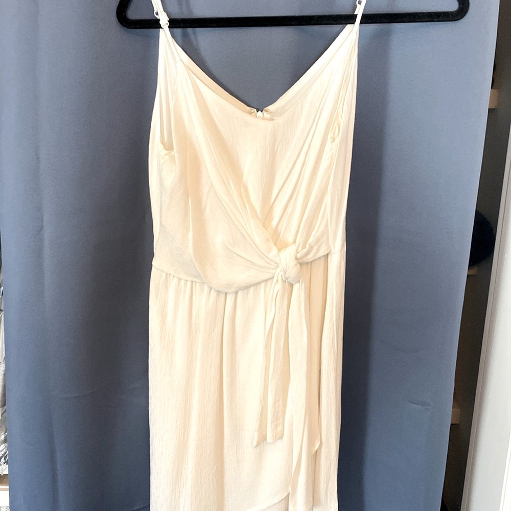 Short white dress! Only worn once!